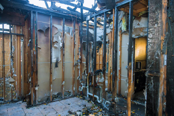 Professional Fire Damage Repair technician working in Inver Grove Heights, MN